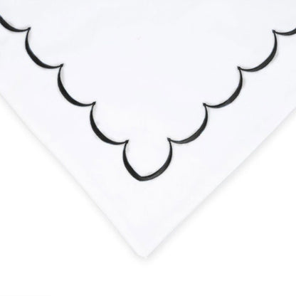 Scallops - Pure Linen Embroidered Edge Duvet Cover Sets